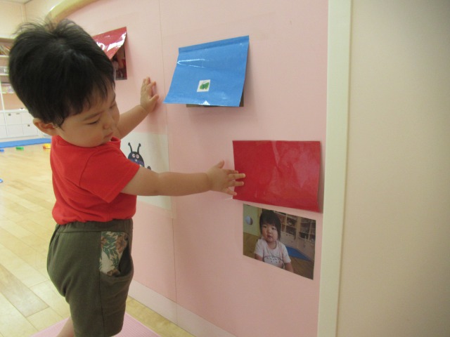 1歳児 つぼみ2組 室内遊び すえさみこども園 石川県小松市